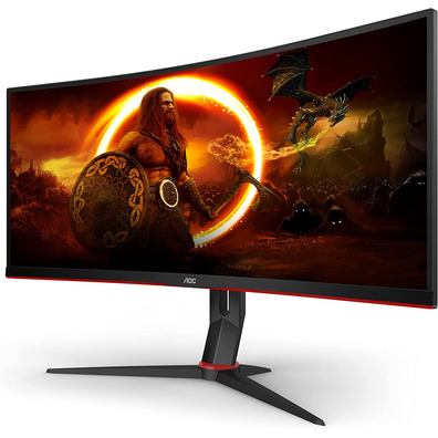 Monitor LED AOC CU34G2/BK 34'' Curvo Negro