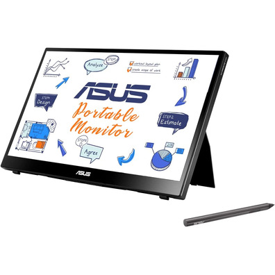 Monitor LED Asus Zen Screen MB14AHD 14'' Negro