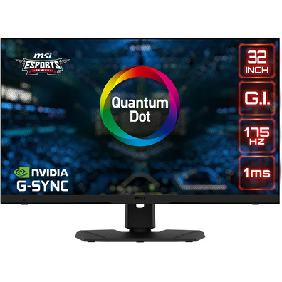 Monitor LED MSI Optix MPG321QRF 32'' QD Negro