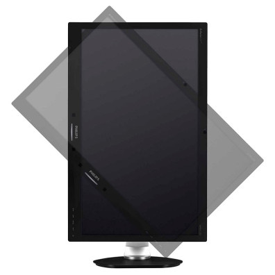 Monitor Philips IPS 27" Regulable en altura (Negro) Reacondicionado