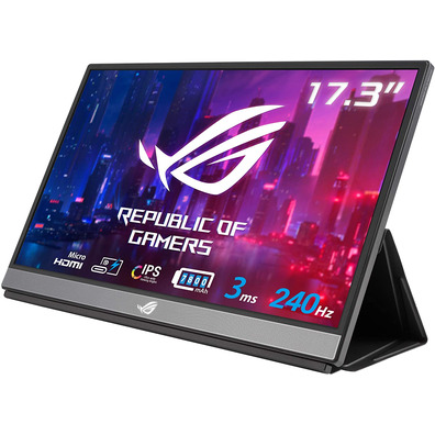 Monitor Portátil Gaming Asus ROG Strix XG17AHPE 17.3" Full HD Multimedia Negro