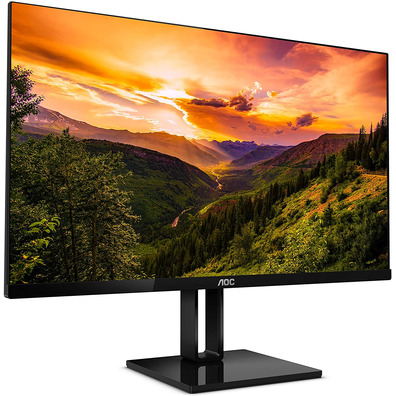 Monitor Profesional AOC 24V2Q 23.8" Full HD Negro