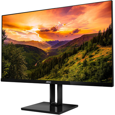 Monitor Profesional AOC 24V2Q 23.8" Full HD Negro