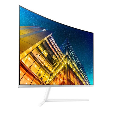 Monitor Profesional Curvo Samsung LU32R591CWR 31.5" 4K Blanco