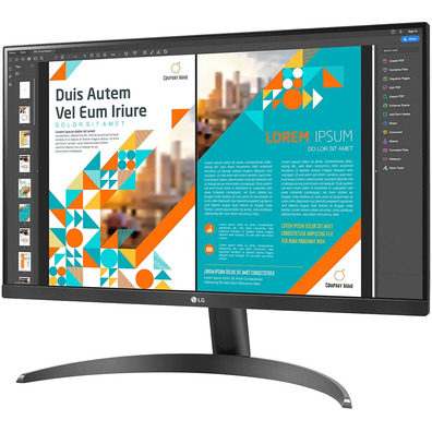 Monitor Profesional LG 24QP500-B 23.8" QHD Negro