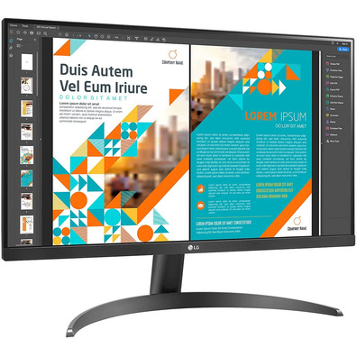 Monitor Profesional LG 24QP500-B 23.8" QHD Negro