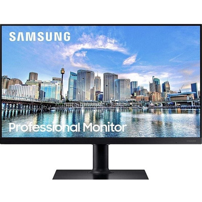 Monitor Profesional Samsung LF24T450FQR 24" Full HD Negro