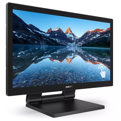 Monitor Profesional Táctil Philips 222B9T 21.5" Full HD Multimedia Negro