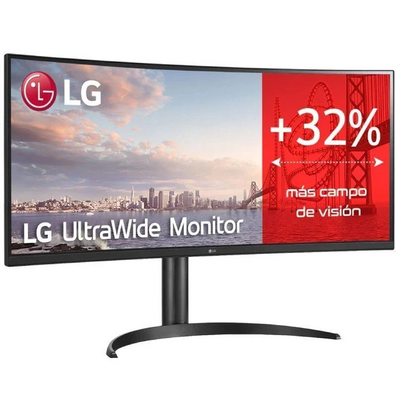 Monitor Profesional Ultrapanorámico Curvo LG 34WQ75C-B 34"