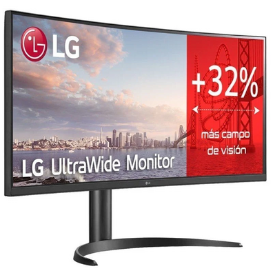 Monitor Profesional Ultrapanorámico Curvo LG 34WQ75C-B 34"