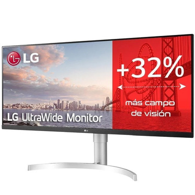 Monitor Profesional Ultrapanorámico LG 34WN650-W 34'' WFHD Multimedia Plata