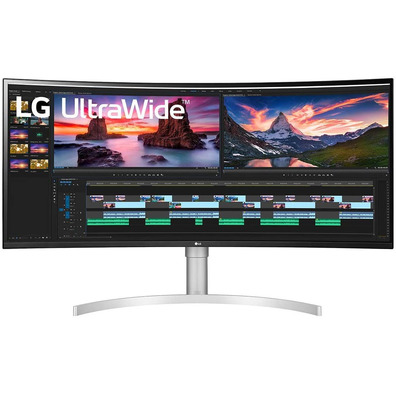 Monitor Profesional Ultrapanorámico LG 38WN95C-W 38" UWQHD/Multimedia Blanco