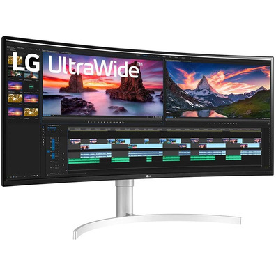 Monitor Profesional Ultrapanorámico LG 38WN95C-W 38" UWQHD/Multimedia Blanco