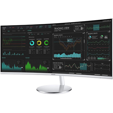 Monitor Samsung LC34J791WTUXEN 34'' LED 4ms Curvo