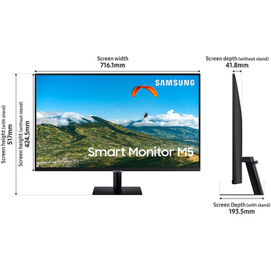 Monitor Samsung M50A Smart LS32AM500NUXEN LED 32''