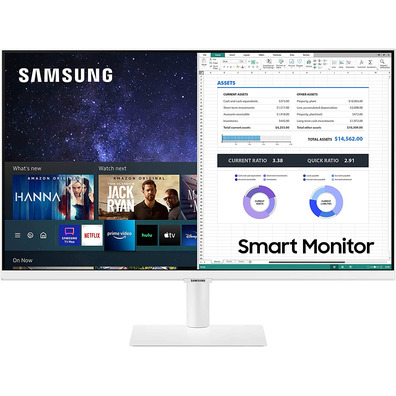 Monitor Samsung Smart M5 LED 27'' Blanco