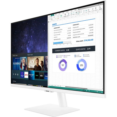 Monitor Samsung Smart M5 LED 27'' Blanco