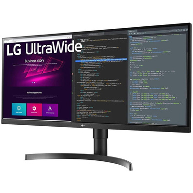 Monitor Ultrapanorámico LG 34WN750-B 34" WQHD Multimedia Negro