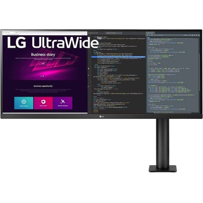 Monitor Ultrapanorámico LG Ergo 34WN780P-B 34"/WQHD/Multimedia