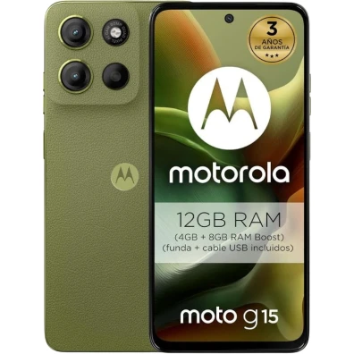 Moto G15 Motorola 4G 8GB/512GB en Iguana Green