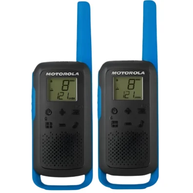 MOTOROLA TALKABOUT T62 Radios Bidireccionales 16 Canales Negro Azul