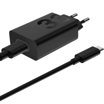 Motorola TurboPower 33W Cargador rápido de pared color negro