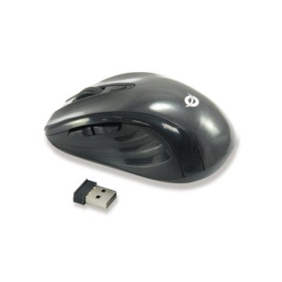 Mouse Conceptronic Wireless Óptico 2.4Ghz Diseño Travel 5 Botones