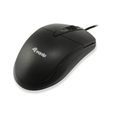 Mouse Equip Life 3 Botones Óptico USB Negro 1000DPI - Marca Equip