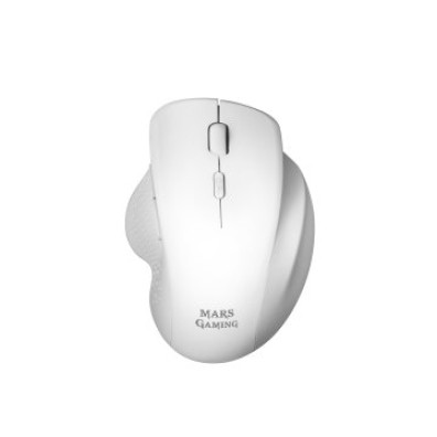 Mouse Inalámbrico Mars Gaming Ergo MMWERGO White 3200DPI