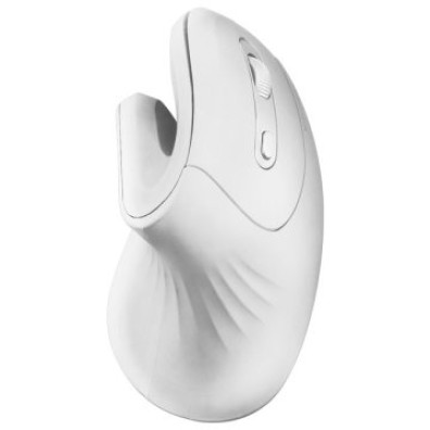 Mouse Mars Gaming Wireless Ergo Blanco 3200 DPI Switches Mecánicos Huano 2.4 GHz Diseño