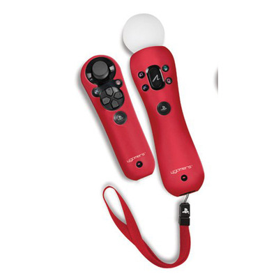 Fundas de silicona para Playstation Move Rojo