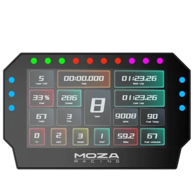 Volante Moza Racing RS072 - Para Simulación de Carreras y Vuelo