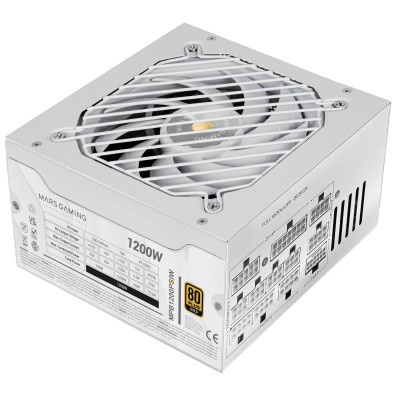 Fuente de Alimentación Modular Mars Gaming 1200W 80 Plus Gold Blanco