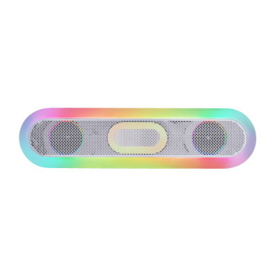 Barra de Sonido Bluetooth Mars Gaming MSBORBW Blanco 20W RGB 360 ILUMINACIÓN - Multimedi...