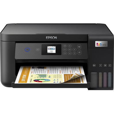 Multifunción Recargable Color Epson Ecotank ET-2850 WiFi/Dúplex Negra