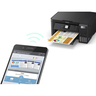 Multifunción Recargable Color Epson Ecotank ET-2850 WiFi/Dúplex Negra