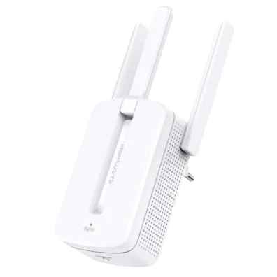 REPETIDOR WIFI N 300MBPS MERCUSYS MW300RE CON 3 ANTENAS WPS