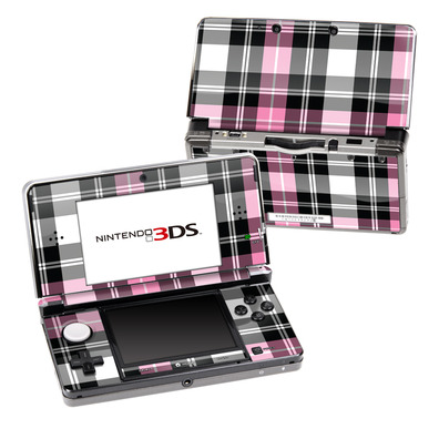 Skin Pink Plaid 3DS
