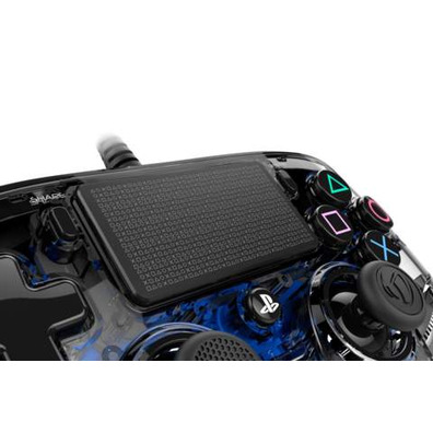 Nacon Compact Controller Azul Iluminado Oficial PS4