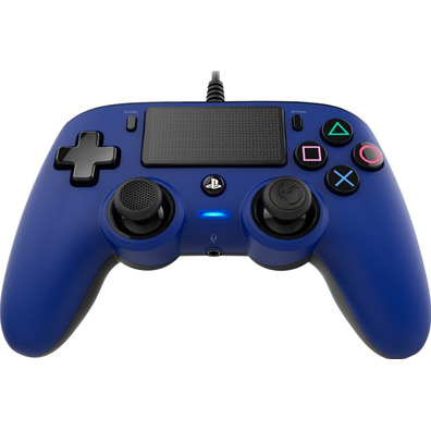 Nacon Compact Controller Azul Oficial PS4