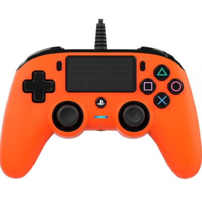 Nacon Compact Controller Naranja Oficial PS4