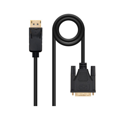 CONVERSOR DE DISPLAYPORT A DVI - Nanocable, 2 metros