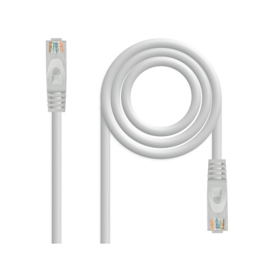 Cable de Red Cat6A RJ45 UTP 7m - Gris Nanocable