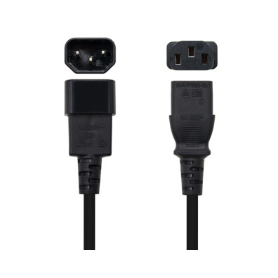 Cable Alimentación CPU C13/H-C14/M 3M - Compatibilidad Garantizada