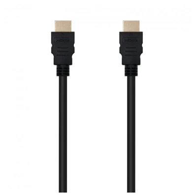 Nanocable HDMI Macho - Macho Negro Cable