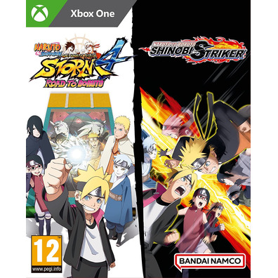 Naruto Shippuden UNS 4 Road to Boruto + Shinobi Striker Xbox One