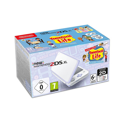 New 2ds XL  Lavanda + Tomodachi Life (pre-instalado)