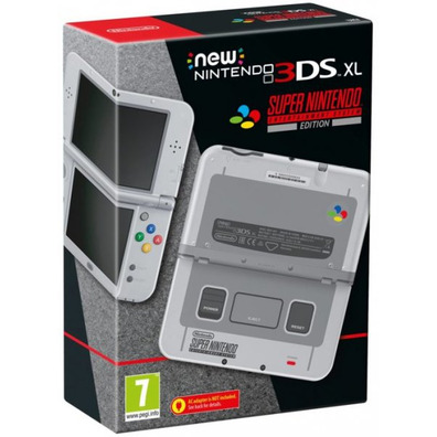 New 3dxl snes edition limitada