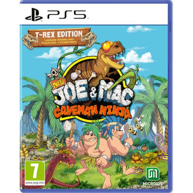 New Joe & Mac: Caveman Ninja T-Rex Edition PS5