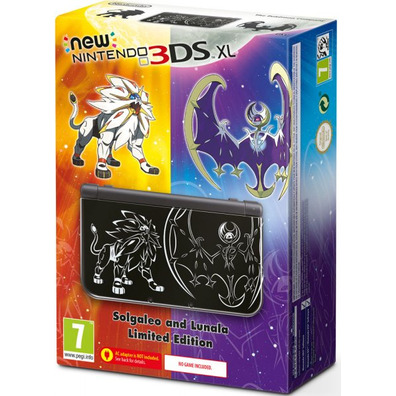 New Nintendo 3DS XL Edición Pokemon Sol/Luna